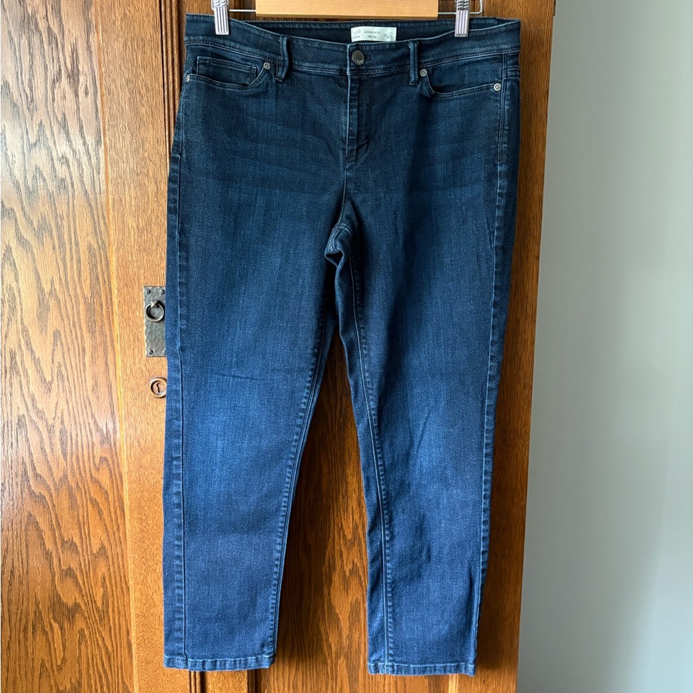 J. Jill Dark Blue Ankle Jeans